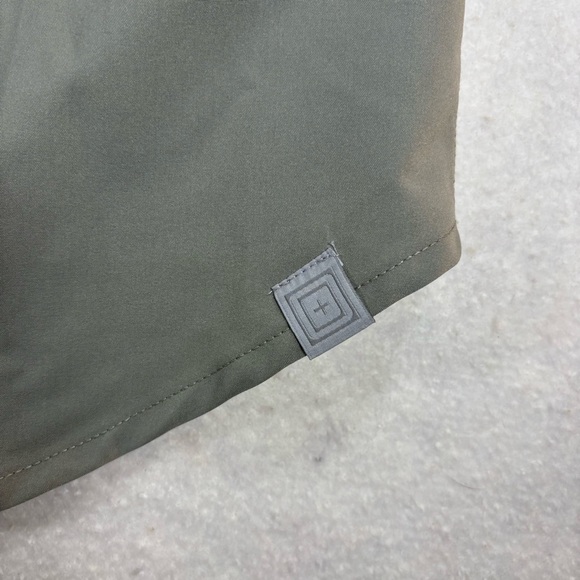 5.11 Tactical Women’s Marksman Short Sleeve Button Down Shirt Ranger Green Sz L - Picture 2 of 6